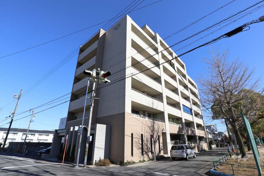 モアグレース荒子の外観（南西側から）