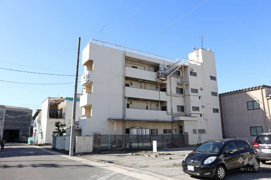 大輪マンションの外観（北東側から）