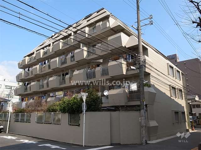 大建コーポ江坂2の外観（南西側から）