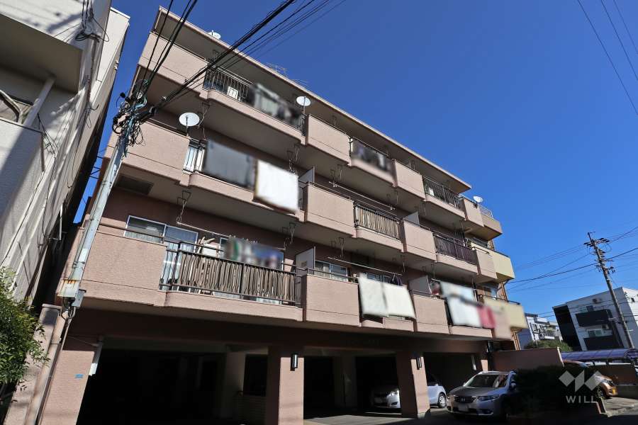 ユニーブル五女子の外観（南側から）