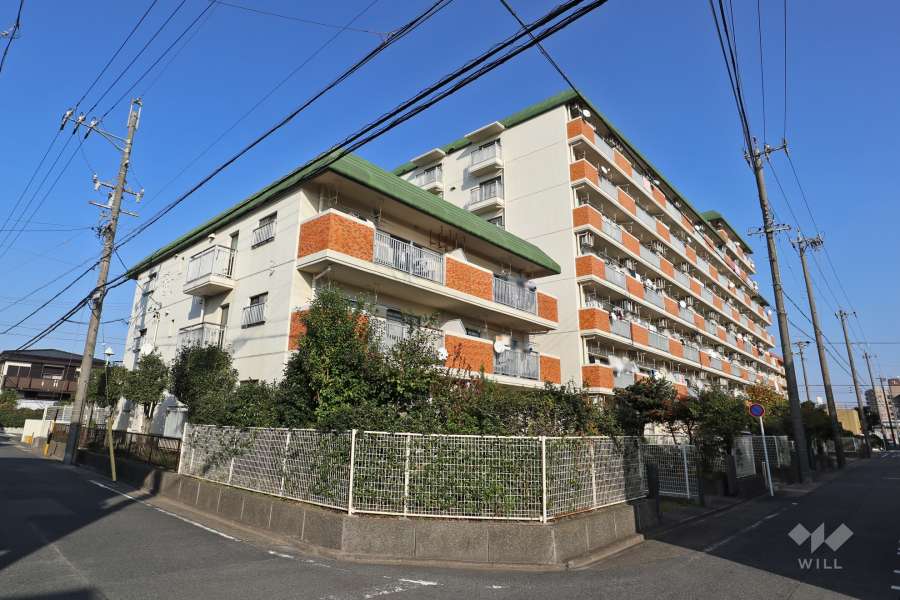 シティコーポあらこしの外観（南西側から）