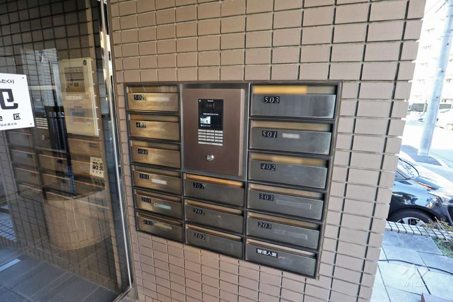 オートロックと共用ポスト