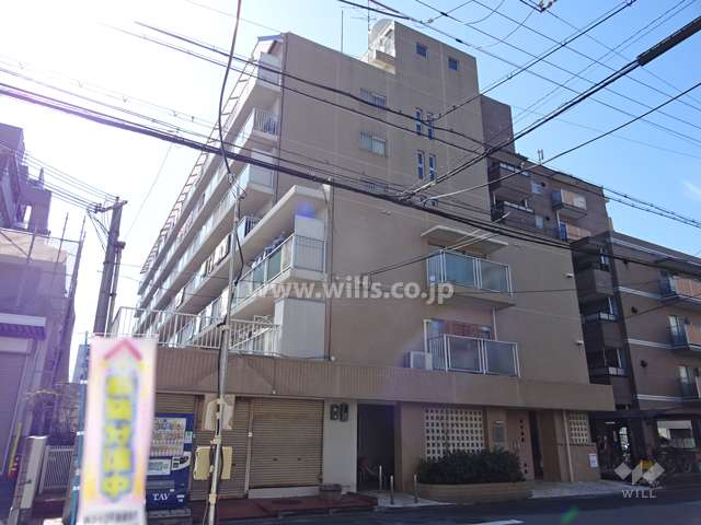 ファミリーコーポ江坂の外観(北東側から）