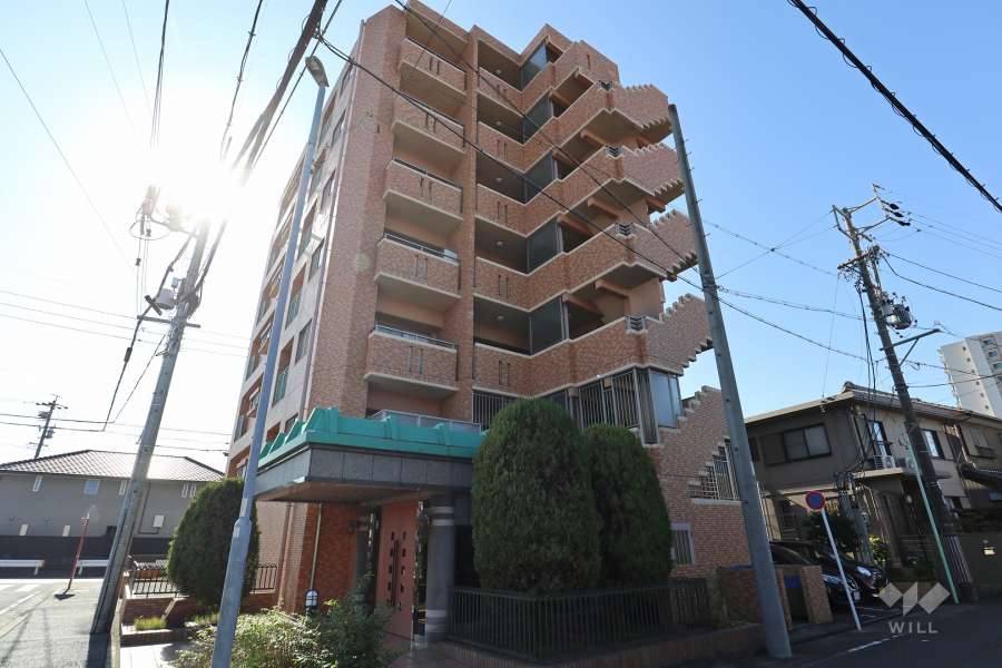 ロイヤルアーク高畑の外観（北東側から）