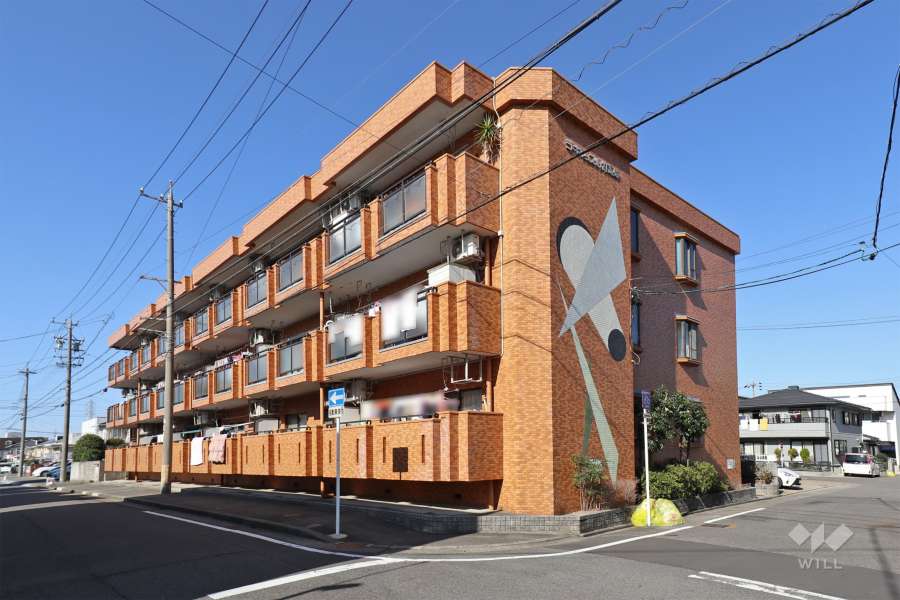 ラ・キャッスル21高畑の外観（南東側から）