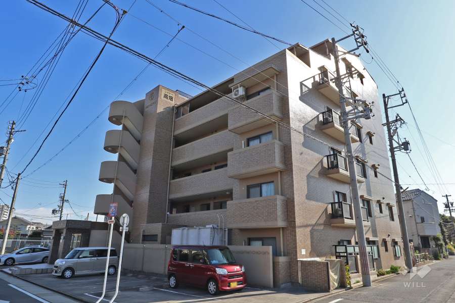 シャトー高畑の外観（北西側から）