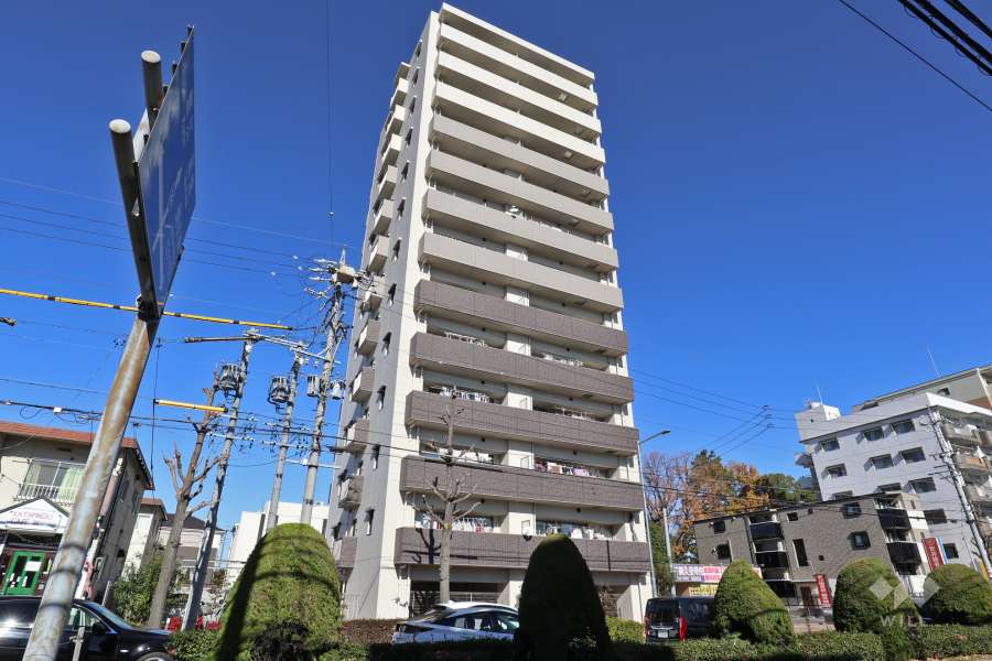 シティライフ松葉公園の外観（南東側から）