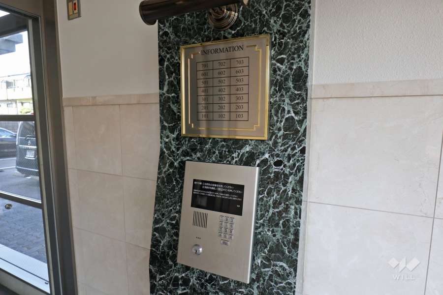 オートロックの操作盤