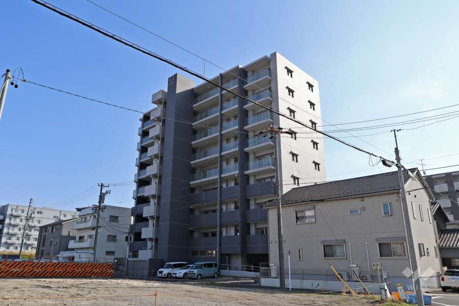 ファミリアーレ昭和橋公園の外観（北側から）