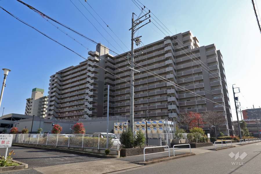 シティコーポ春田駅前の外観（北側から）
