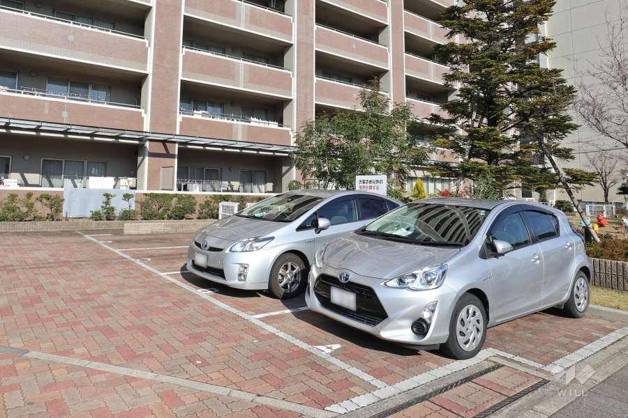 来客者用駐車場