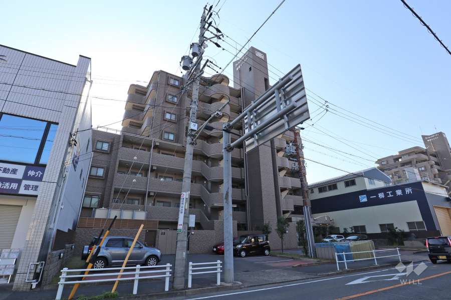 ライオンズガーデン春田イーストの外観（北東側から）