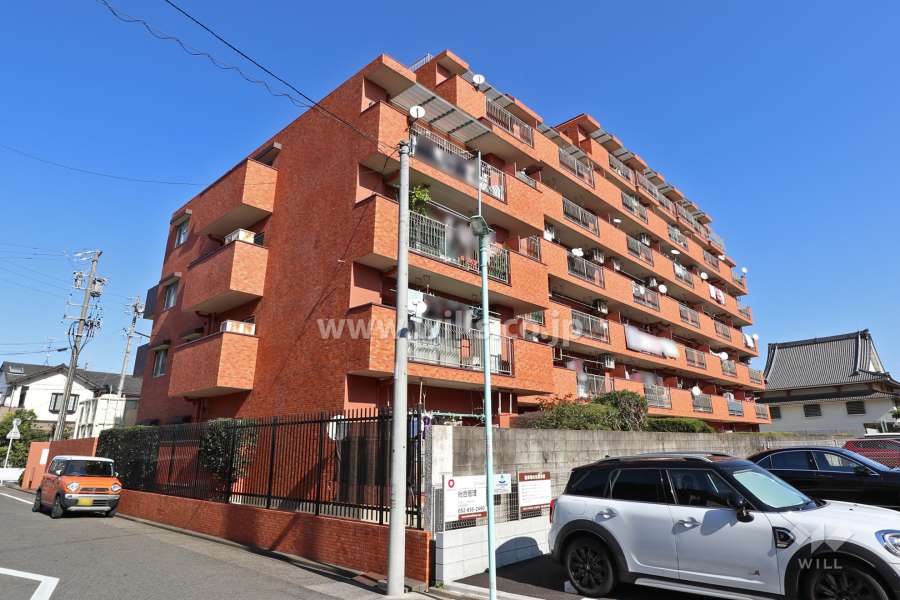 ライオンズマンション伏屋の外観（南西側から）