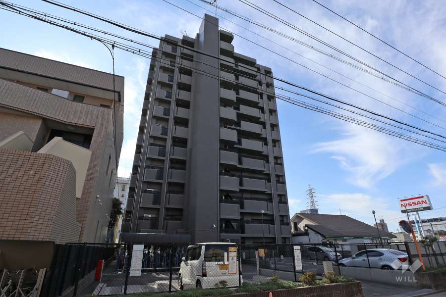 グランコート昭和橋の外観（北東側から）