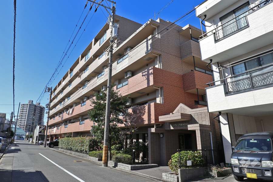 スペリア松ノ木の外観（東側から）