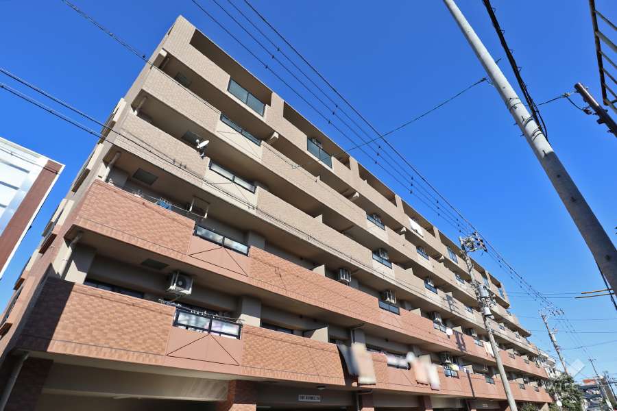 スペリア松ノ木の外観（南側から）