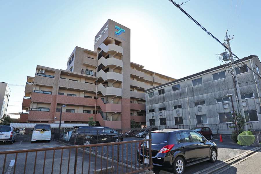 スペリア松ノ木の外観（北側から）