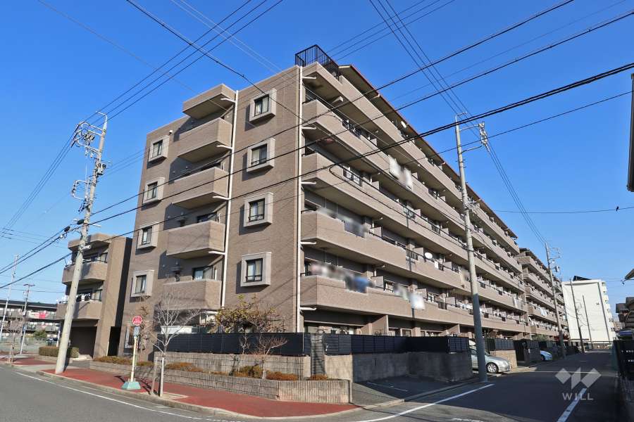 ダイアパレス花水木通り西館の外観（南西側から）