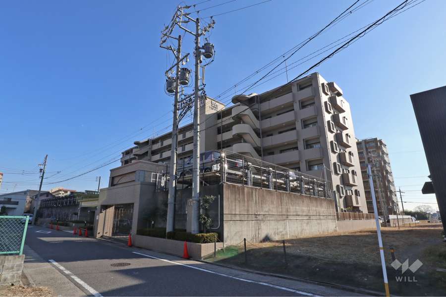 ダイアパレスアズタウン新家の外観（北西側から）