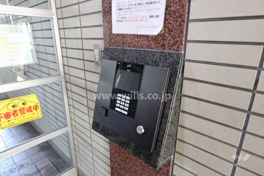 オートロックの操作盤