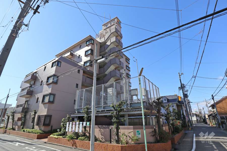 レインボー日置の外観（北東側から）