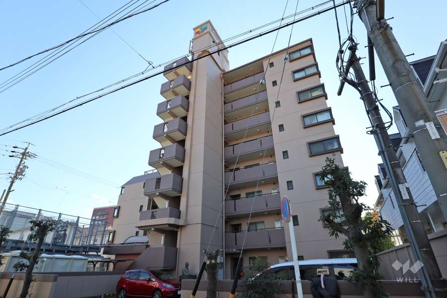 レインボー日置の外観（北西側から）