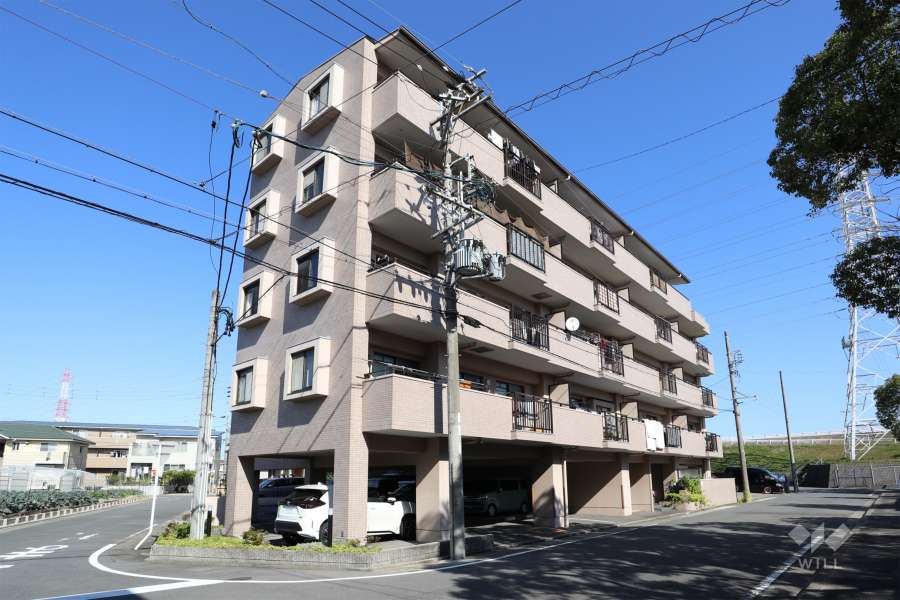 ラビデンス伏屋2の外観（南西側から）