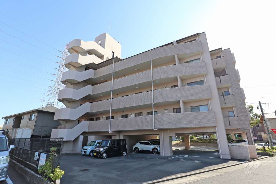 ラビデンス伏屋2の外観（北西側から）