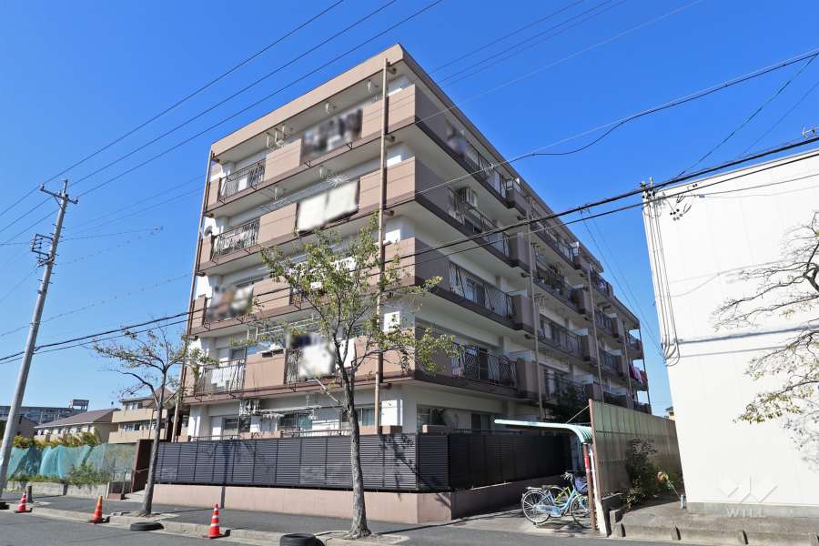 ニューコーポ伏屋の外観（南東側から）