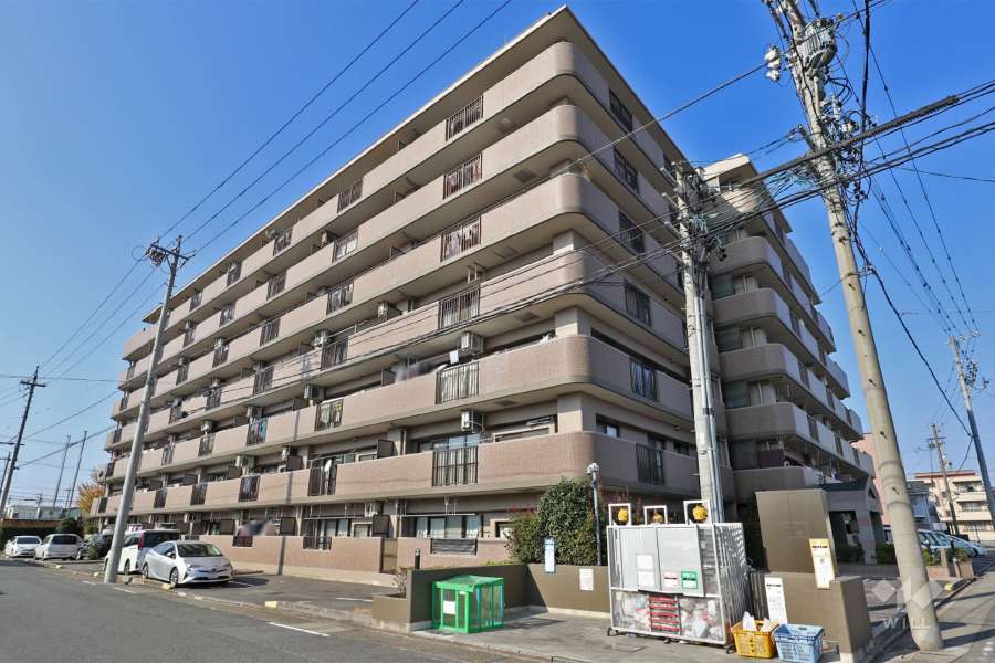 サンハウス中郷の外観（南東側から）