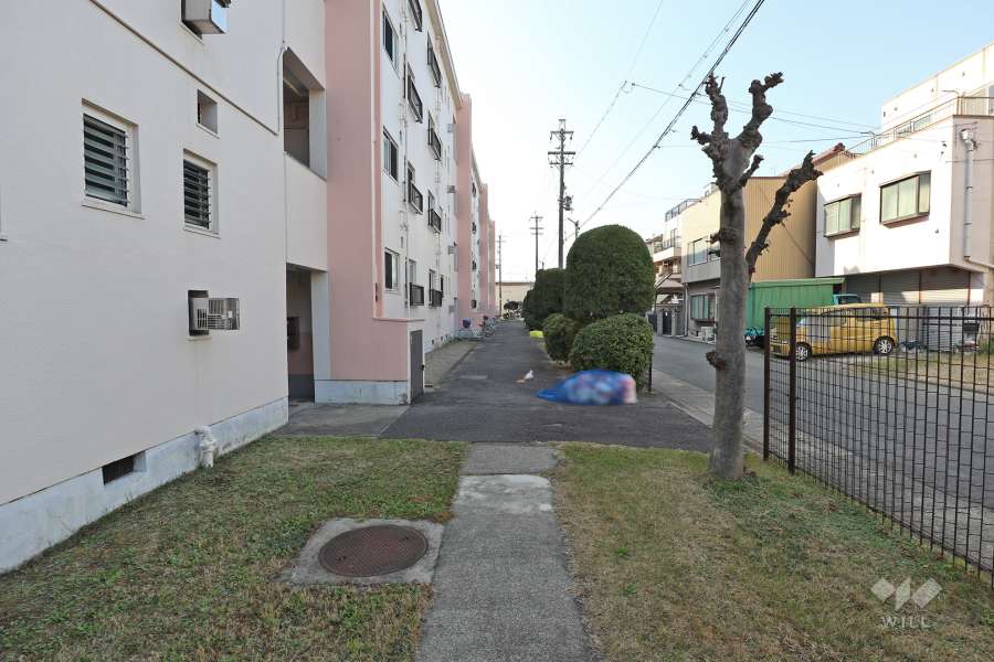 敷地内の通路
