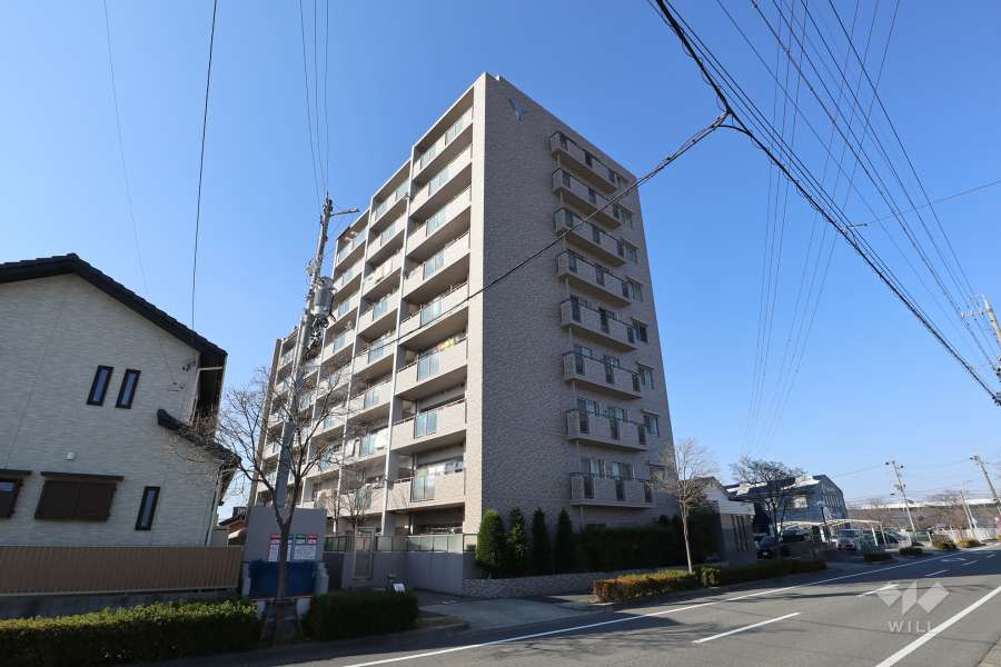 バンベール伏屋の外観（南東側から）