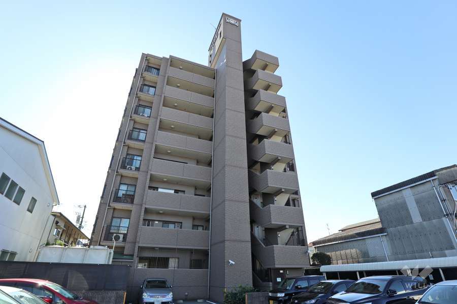 ライオンズマンション太平通の外観（北東側から）