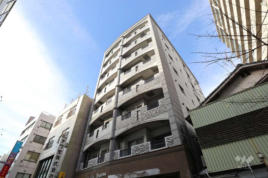 レインボーピア八熊の外観（北東側から）