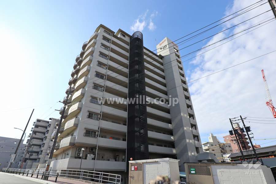 一光ハイツ尾頭橋の外観（北東側から）