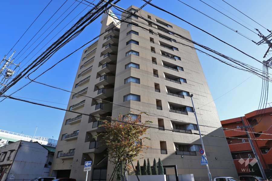 グレイス尾頭橋の外観（北西側から）