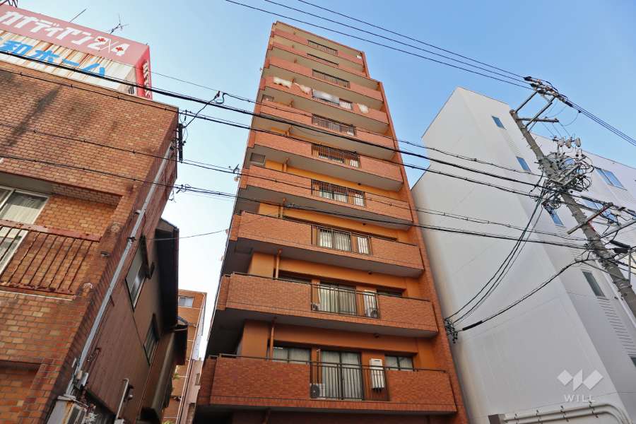 サンパーク尾頭橋の外観（東側から）