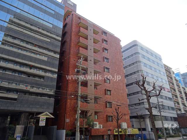 ライオンズマンション第３江坂の外観（北西側から）