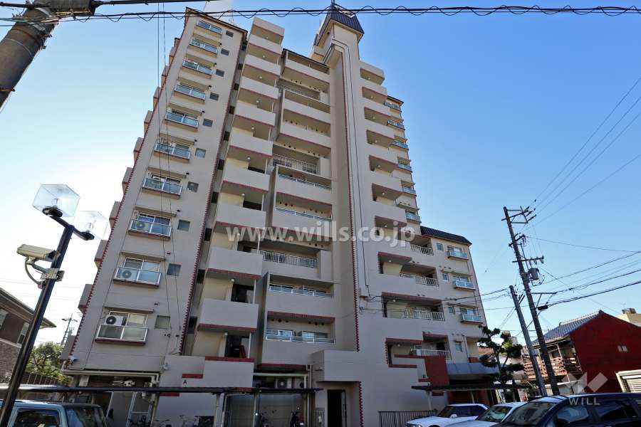 宝黄金ハイツの外観（北側から）