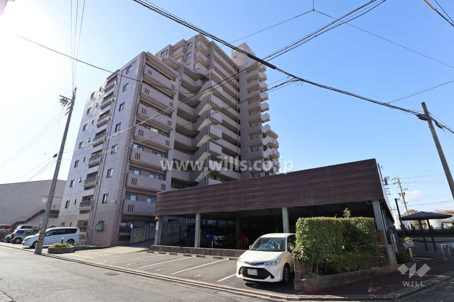 宝マンション尾頭橋ウエスト弐番館の外観（北東側から）