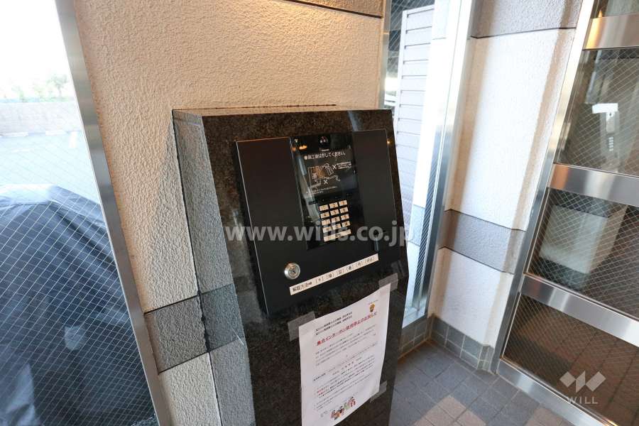 オートロックの操作盤