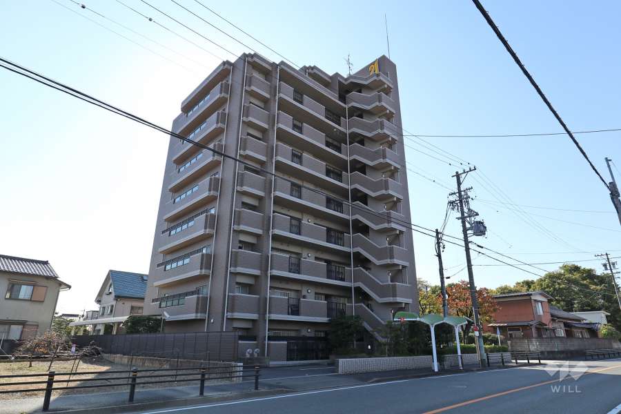 グランコート伏屋の外観（北東側から）