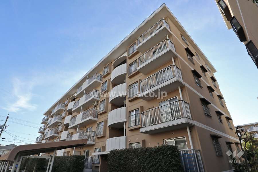 パストラルハイム明徳七番館の外観（北西側から）