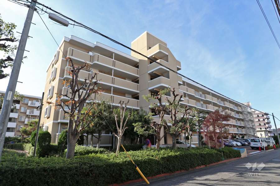 パストラルハイム明徳十一番館の外観（北東側から）