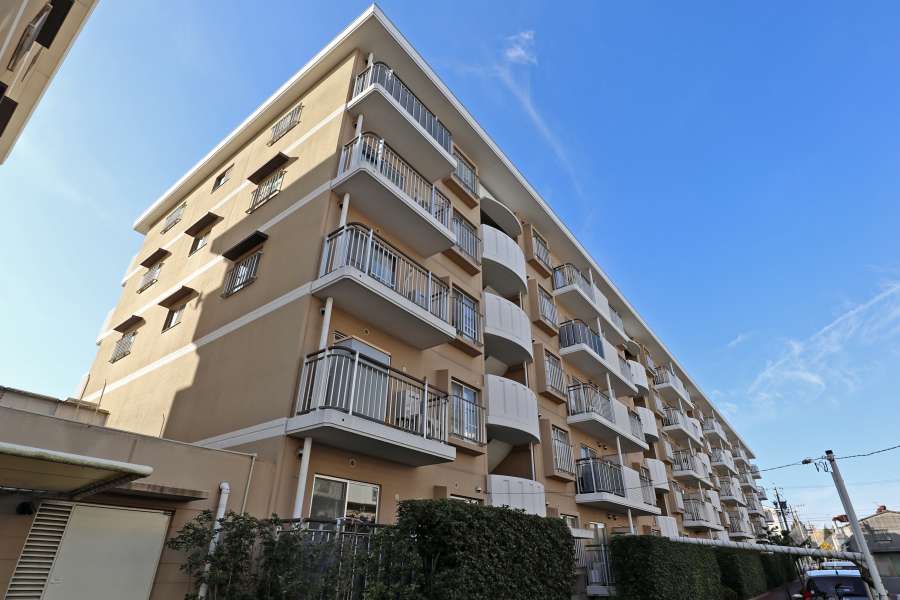 パストラルハイム明徳二番館の外観（北東側から）