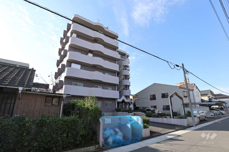 アメニティ明徳の外観（北東側から）