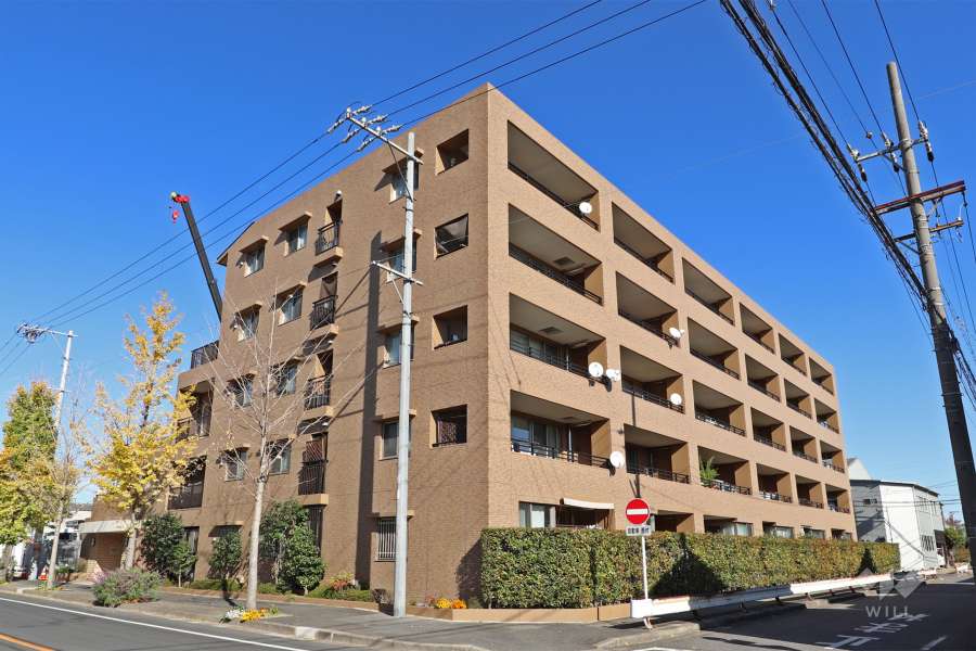 パークホームズ高畑の外観（南西側から）