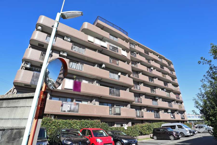 サンハウス八田の外観（南側から）