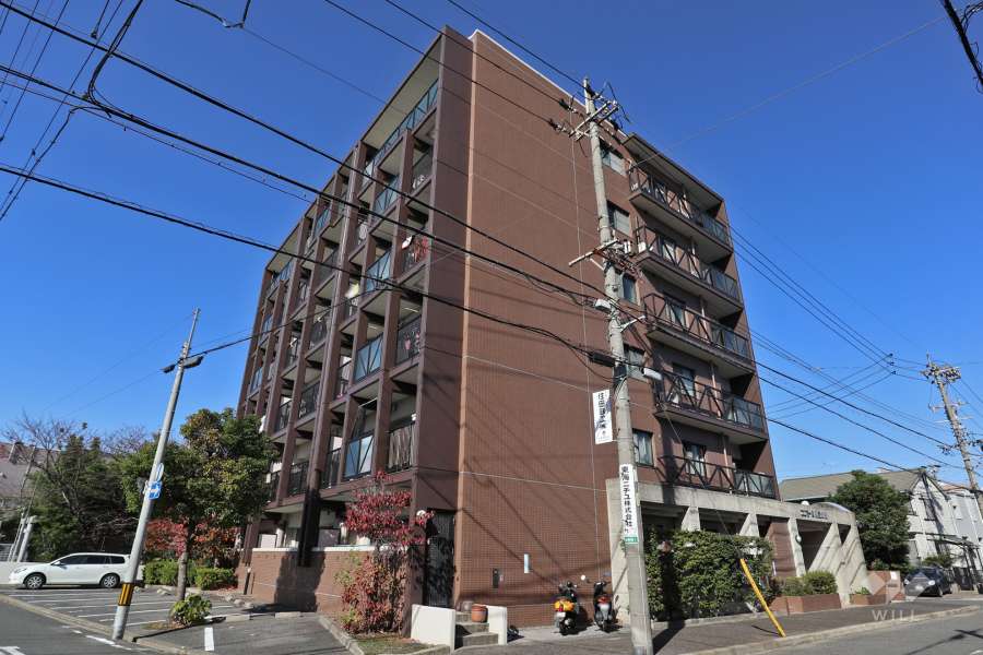 コンセール柳島公園の外観（南東側から）