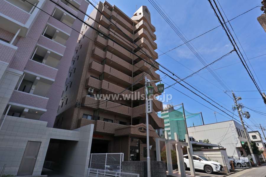 ヴィラコスモス中村の外観（北東側から）